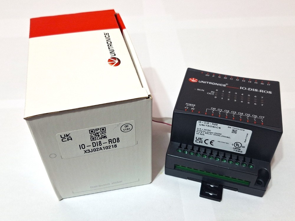 Unitronics IO-D18-RO8 I/O Expansion Modules 8 Inputs 8 Outputs