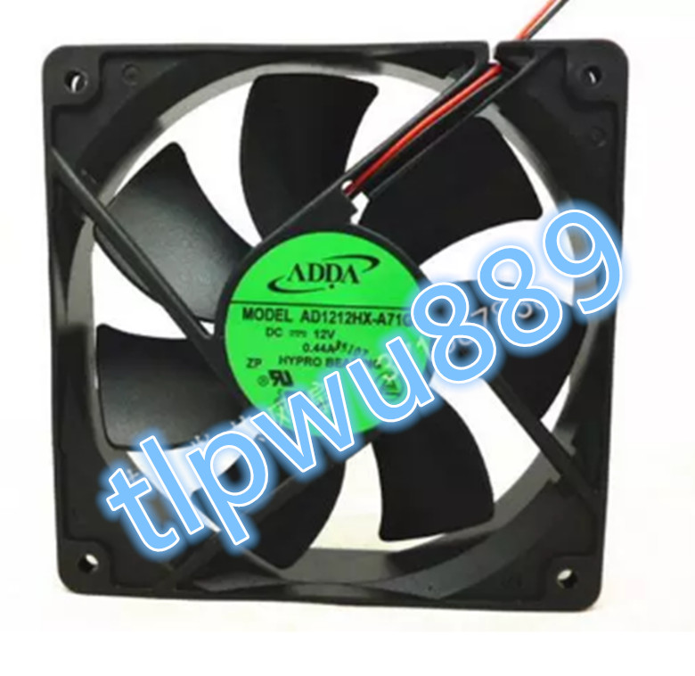 1pcs For ADDA AD1212HX-A71GL (N) DC 12V 0.44A 2wire FAN @TLP