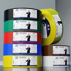 Single Core 0.3/0.5/0.75mm² RV Flex Wire Pure Copper Cores PVC Electrical Cable