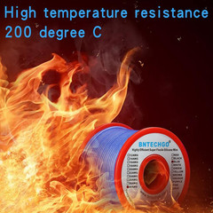 30 Gauge Silicone Wire Spool 50 Ft Blue Flexible 30 AWG Stranded Tinned Copper W