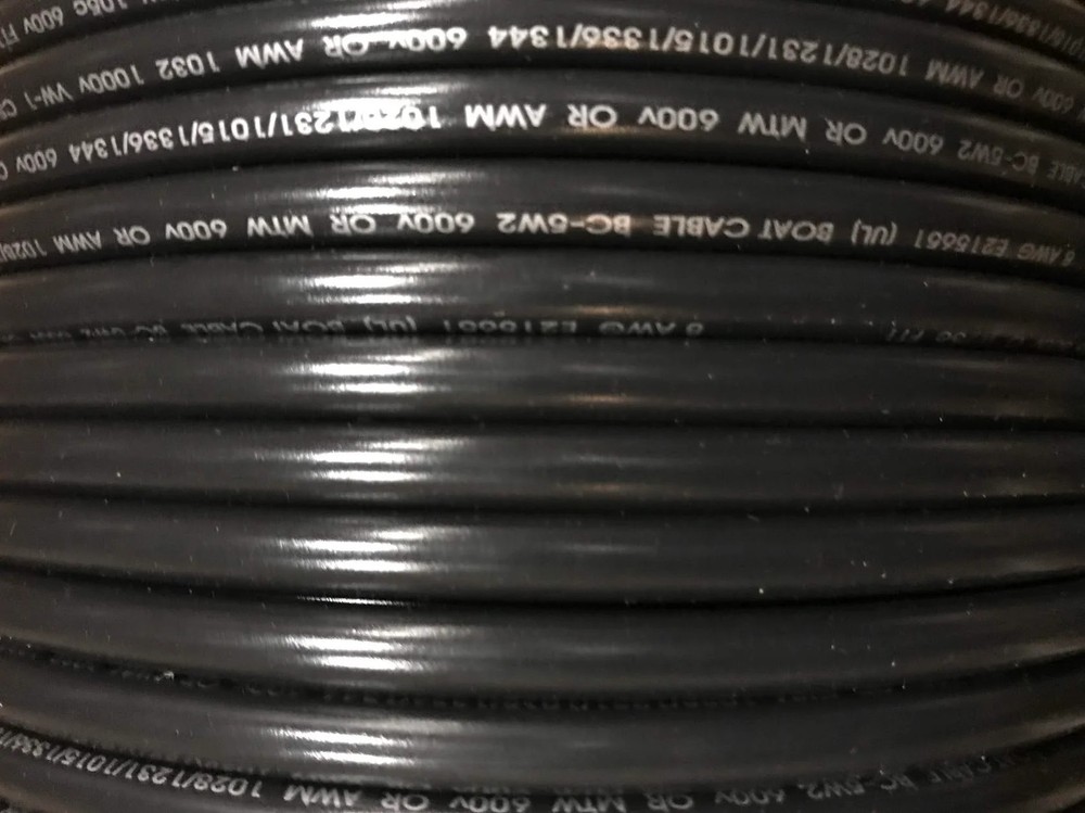 USC10368-0B – US CIRCUITS – 8 AWG 105c 600V – WIRE SOLD BY THE FOOT, NO RETURNS