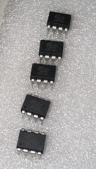 (5) ATTINY85-20PU Microchip Microcontroller IC MCU MicroChips