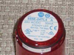 New! Allen Bradley 855E-24TL4 Red Steady LED 24V AC/DC Free Shipping!
