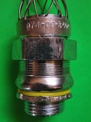 Hubbell Wiring Device-Kellems 074093404 Liquid Tight Grip, Straight,1 In.