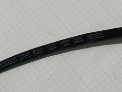 Belden 10GXS13 23/4P EquiSpline/EquiBlock 625MHz Cat6A Cable 10G CMP Black /50ft