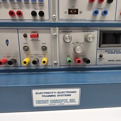 Energy Concepts Electronics Training System Lab Trainer Multimeter Power Supply