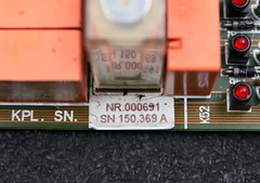 ARBURG Rack Mount Board ARB 665 SN 116753 Relay Module Used