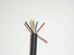 WORKMAN SMC10 9FT NOISE FREE 5 CONDUCTOR SHIELDED STRAIGHT MICROPHONE CABLE