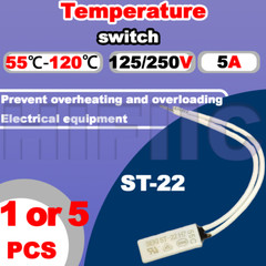 Thermal Cut Offs 55C-120C Heat Protector ST-22