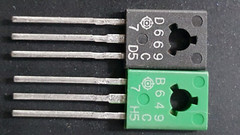 Hitachi 2SB649 & 2SD669 (1pair) these were obtained from Onkyo (See note)