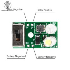 1.2V NiMH Battery Controller Solar Lamp Lights Control Lawn Lamp Circuit Board
