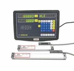 2 Axis DRO digital readout for milling lathe machine with linear scale 950 300！！