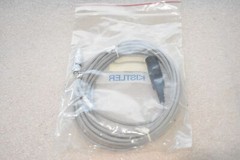 KISTLER 4751A5 CONNECTOR CABLE ASSEMBLY, 16′ 5″ LENGTH, MADE IN SWITZERLAND