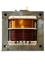 Heavy Duty Power Transformer Copper Coil 120V Input Multi-Tap Output Tested Good