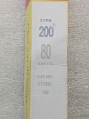 KEARNEY FUSE LINK 32220 TYPE 200 80 AMPERE 11080-39