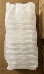 NEW Gel-Pak GP-CLIP-44T Clips 4×4” Natural Polypropylene – 25 Count