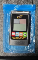 STATIC SOLUTIONS FM-1126 Ohm-Stat Electrostatic Field Meter