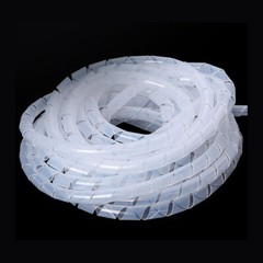 Spiral Wrap Cable Binding Tidy Leads on TV /Home Cinema/ PC/ CCTV Wires Hide