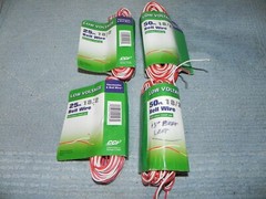 Low Voltage Wire 18/2 Thermostat & Bell Wire CL2 indoor 115 ft Coleman Cable Inc