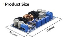LTC3780 DC 5-32V to 1V-30V 10A Automatic Step Up Down Regulator Charging Module