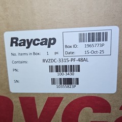 RAYCAP RVZDC-3315-PF-48AL DC Surge Protection for 6 RRH Tower/Roof/Base OVP