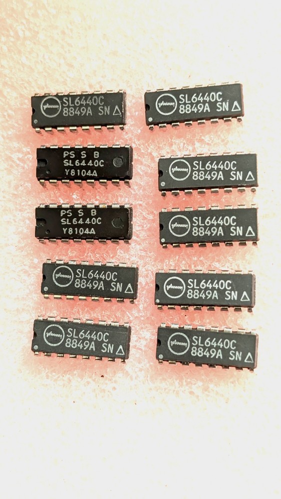 PLESSEY NEW OLD STOCK SL6440C HIGH LINEARITY HF RECEIVER MIXER ICs