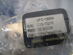 Unit Instruments UFC-1500A Laminar Mass Flow Controller, 50 SCCM, SIH4, 106089