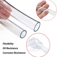ID 2~20mm Clear Plastic PVC Hose Pipe Tubing – Fuel Oil Water Air Car Aquariums