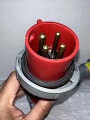 HUBBELL 430P7W-30A-30-7 1/2HP 480 Vac. With Appleton ARC3034BC Paired Used.