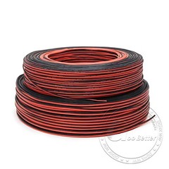 2-Core Twin Flexible Silicone Cable 10/12/14/16/18/20/24/26/30 AWG Wire 200°C