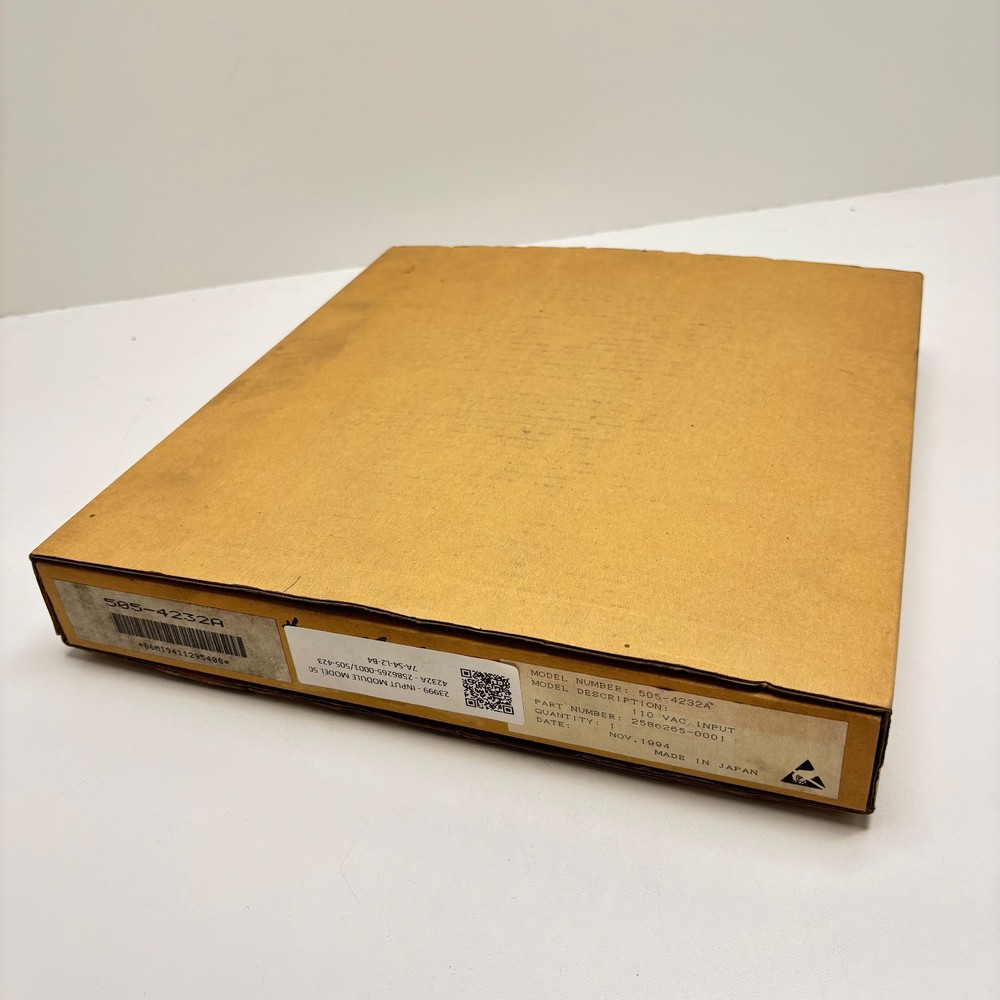 Siemens 505-4232A Input Module 2586265-0001