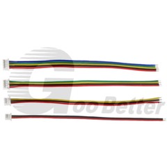 JST-SH 1.25mm Pitch Female Plug Connector Cable Wires 2/3/4/5/6/7/8/9/10 Pin