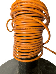 CME E102470 Orange Machine Tool Wire 10 AWG Approx 21′ Long 1 lbs 3oz