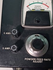 Triten Bulk Welding Control Box Model # EMC3 120 Volts Powder Feed Adjust