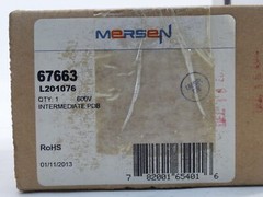 Ferraz Shawmut Mersen 67663 Power Distribution Block, 600V, 3P – NEW Surplus!