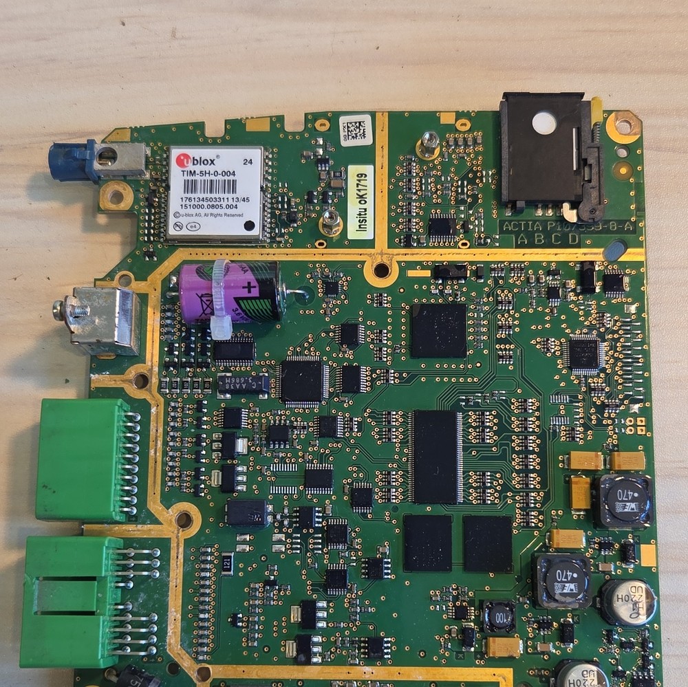 Industrial Control PCB Assembly w/ Telit G24 GSM Module & u-blox TIM-SH-0-004