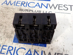 General Electric TL-12-3 3 Pole 125 Amp 240 Volt Terminal Block TL123