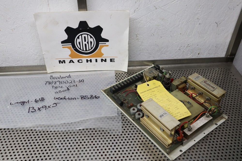 Cleveland 780890023-1A Type G21 Used With Warranty See All Pictures