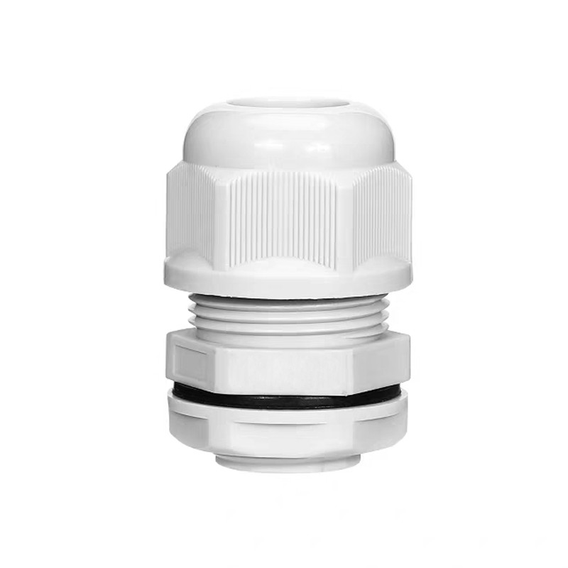IP68 WATERPROOF CABLE GLAND COMPRESSION JUNCTION M12/14/16/18-M63 BLACK/WHITE