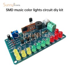 Soldering Practice CD4060 SMT Music Circuit Board LED Electronic Project DIY Kit