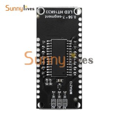 HT16K33 LED Display Module 4 Digit 7 Segment 0.56 inch Time Clock Module I2C