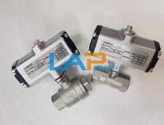 C-UTE 1/4 3/8 1/2 3/4 Mini pneumatic ball valve C-UTE pneumatic ball valve 316