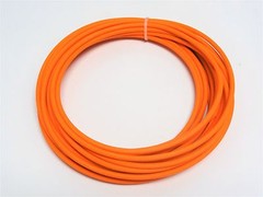 AUTOMOTIVE WIRE 10 AWG HIGH TEMPERATURE GXL WIRE ORANGE 25 FT MADE IN U.S.A