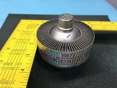 PERKIN ELMER 3CX1500A7 RF POWER/ELECTRON TUBE, 99-000411-00, VACUUM TUBE, 123108