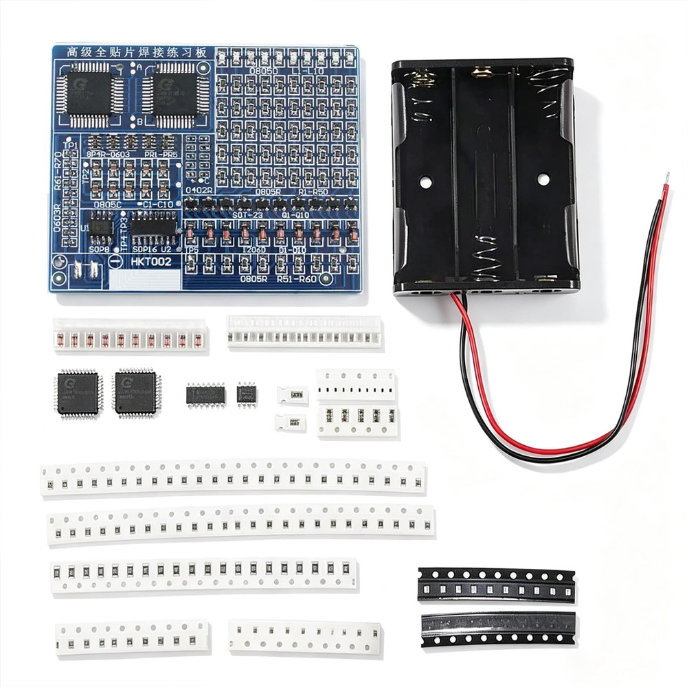 SMD/SMT Components Practice Board – Electronic Project Kits DIY Soldering Skill