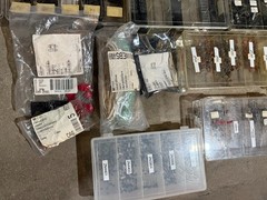 Lot of Assorted Electrical Components Parts Capacitors Transistors Resistors