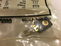 Sylvania ECG 241 NPN Silicon Audio Power & Switching 60w 2MHZ Component