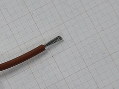 Advanced Digital Cable #14awg 41x30T BC-5W2 Hook-Up Wire UL1015/1230 Brown/100ft
