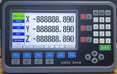 DRO 1um Linear Scale Digital Readout 2/3 Axis For Bridgeport Mill Lathe US STOCK