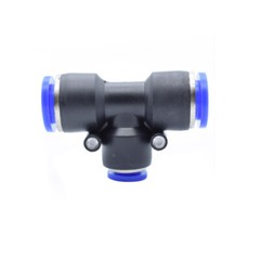 T Piece Adapter Pneumatic Push In Fittings Tee Connector Equal/Reducing Air Hose